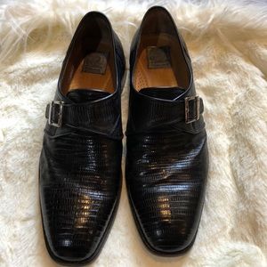 Men’s Argentina lizard slip on shoes